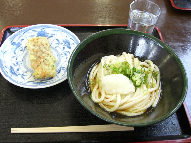 麺喰：ぶっかけ＆ちくわ天