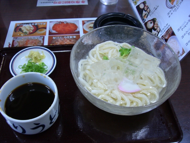 つゞみ屋：ひやしうどん