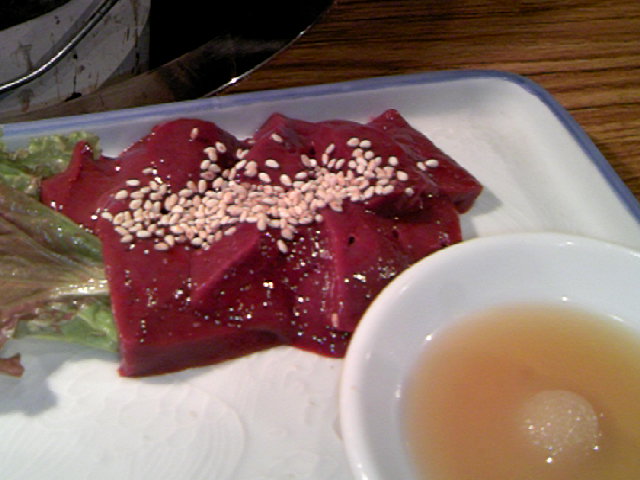 レバ刺し