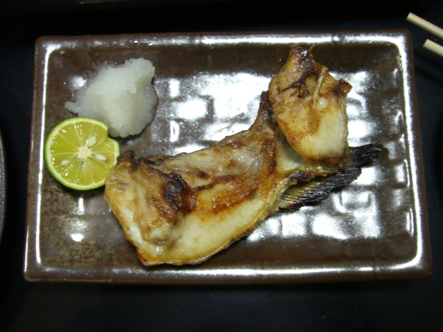 カンパチかま塩焼き