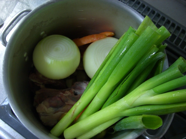 煮込み開始