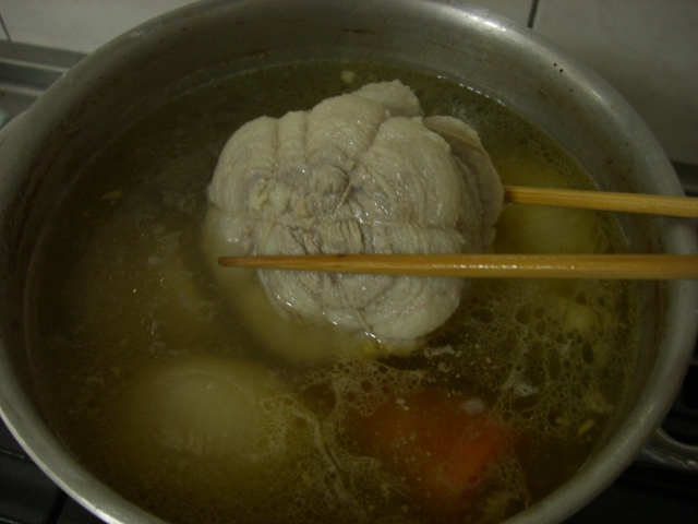 豚肉投入