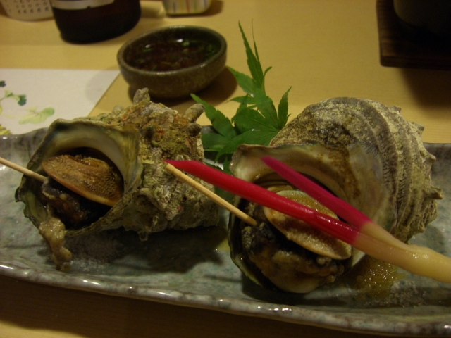 さざえつぼ焼き