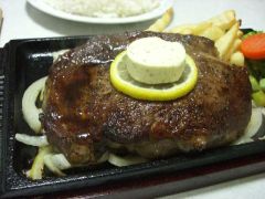 鉄板リブロース