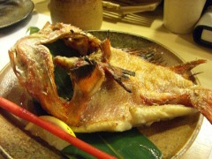 キンキ塩焼き