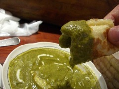 ホウレン草カレー