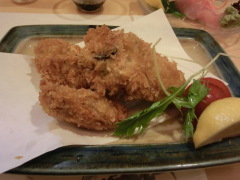 ロックオイスター揚げ
