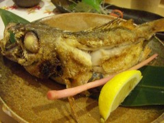 ノドグロ塩焼き