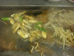 カキの味噌焼き