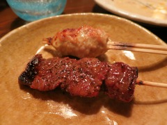 牛串＆塩つくね