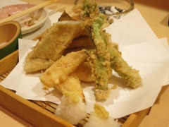 タラの芽・筍・太刀魚天