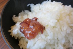 塩辛ご飯