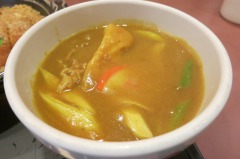 ミニカレーうどん
