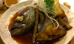 黒ムツ煮付け