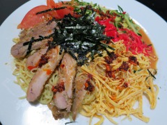 鳥胡麻冷やし